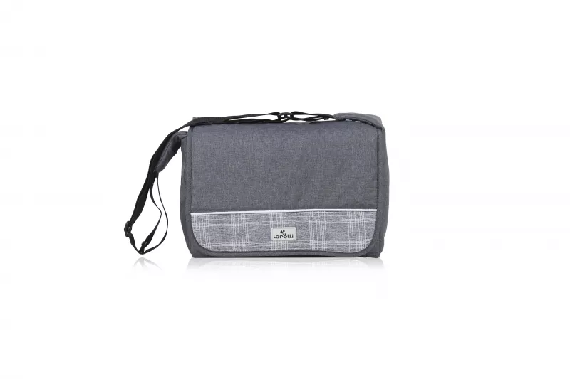 Carucior Set, Sena, landou transformabil, cos auto inclus, cadru din aluminiu, Grey Squared 2