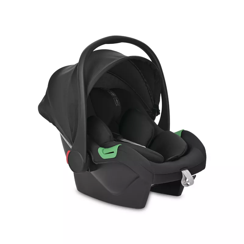 Carucior Set Viola, cos auto inclus, set adaptori inclus, pana la 22 kg, Black Diamonds 11