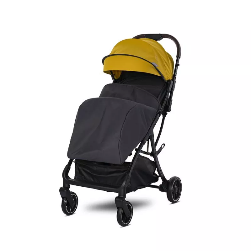 Carucior sport autofold, de la 0 luni pana la 4 ani, maxim 22 kg, protectie UV, Minori, Lemon Curry 2