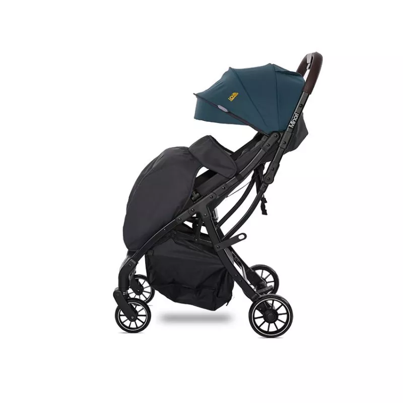 Carucior sport autofold, de la 0 luni pana la 4 ani, maxim 22 kg, protectie UV, Minori, Opal Green 4