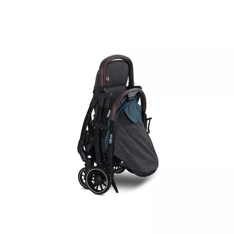 Carucior sport autofold, de la 0 luni pana la 4 ani, maxim 22 kg, protectie UV, Minori, Opal Green 5