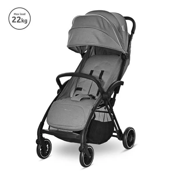 Carucior sport autofold Quick, de la 0 luni pana la 4 ani, maxim 22 kg, Gri 1