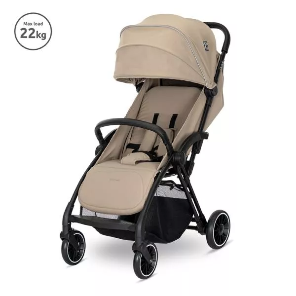 Carucior sport autofold, Quick, pana la 22 kg, Beige Warm 1