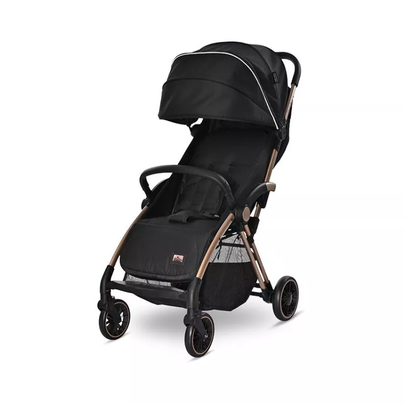 Carucior sport autofold Quick, de la 0 luni pana la 4 ani, maxim 22 kg, Negru Jasper 2