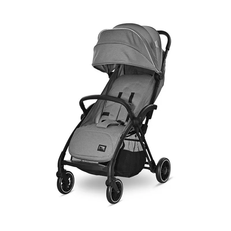 Carucior sport autofold Quick, de la 0 luni pana la 4 ani, maxim 22 kg, Gri 2