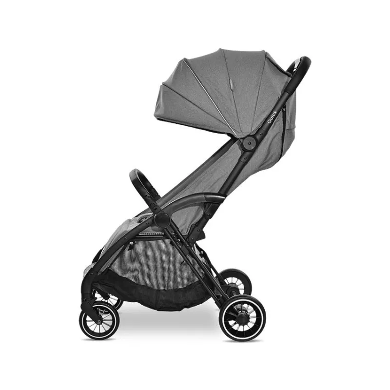 Carucior sport autofold Quick, de la 0 luni pana la 4 ani, maxim 22 kg, Gri 3