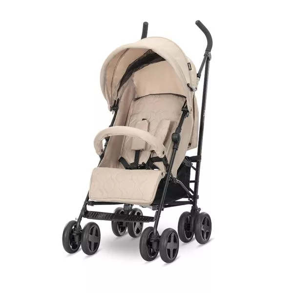 Carucior sport, Ida, spatar reglabil cu mecanism 3 pozitii, Beige 1