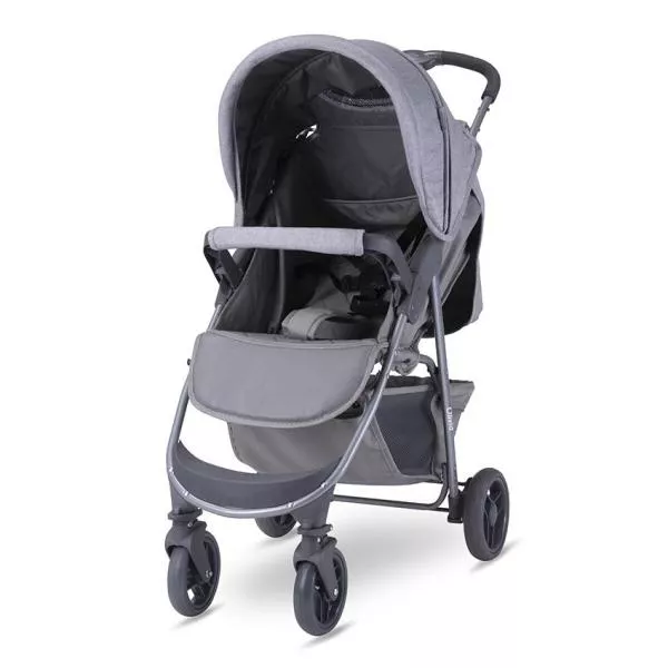 Carucior sport Olivia Basic, cu husa de picioare, pliere tip carte, Cool Gri 3