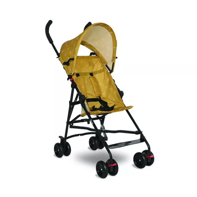 Carucior sport Vaya, ultra light, de la 6 luni pana la 3 ani, maxim 15 kg, pliere tip umbrela, Galben 1