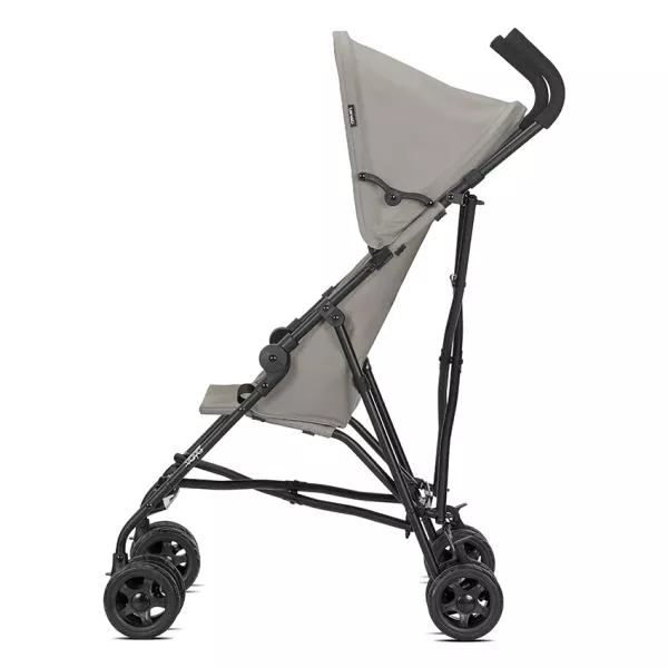 Carucior sport, Vaya, ultra light, manere ergonomice, roti spate cu frana sincronizata, pana la 22 kg, 6 luni+, Grey 2