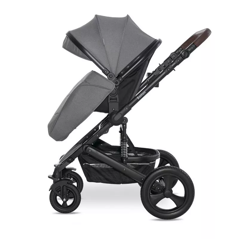 Carucior transformabil Boston, de la 0 luni pana la 22 kg, Dolphin Grey 8