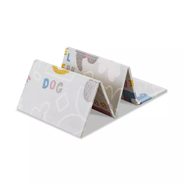Covoras de joaca termic pentru copii, din spuma XPE, design cu doua fete, pliabil, 120 x 180 cm, Buddies & Stars Covoras de joaca termic pentru copii, din spuma XPE, design cu doua fete, pliabil, 120 x 180 cm, Buddies & Stars 4