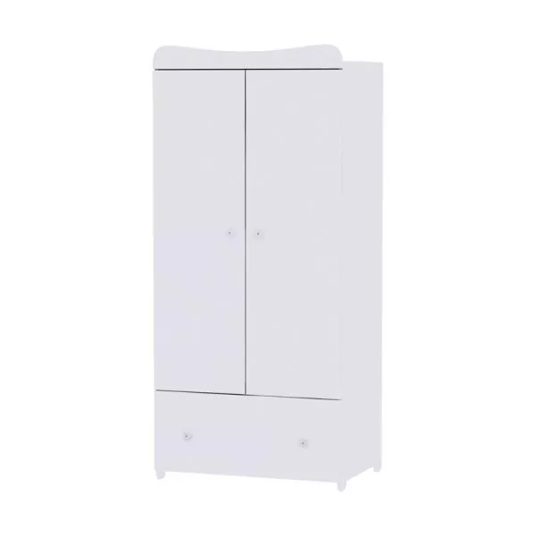 Dulap garderoba, Exclusive, 80x57x178 cm, 2 usi, White 1