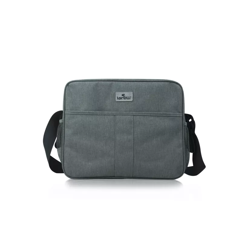 Geanta accesorii bebe, compartimentata, Grey 1