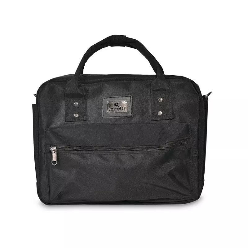 Geanta accesorii bebelusi Michelle, compartimentata, Black 1