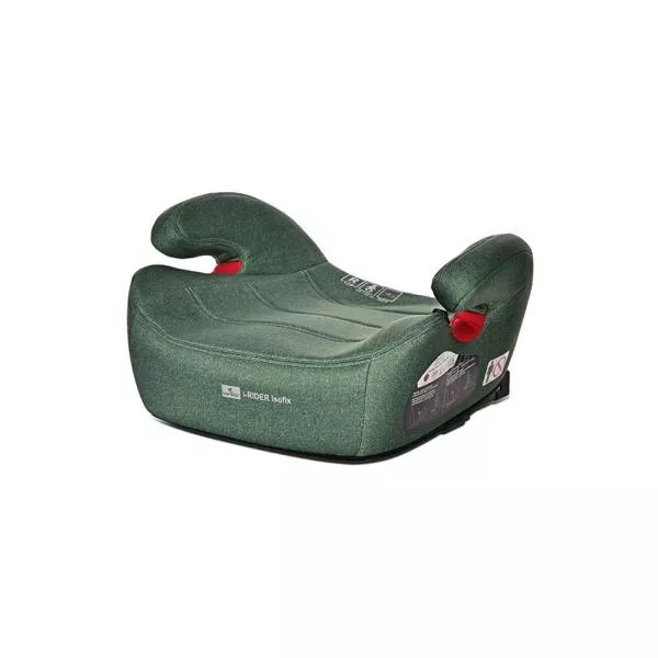 Inaltator auto pentru copii, i-Rider, Isofix, 125-150 cm, 6-12 ani, Green 1