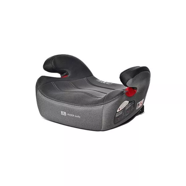 Inaltator auto pentru copii, i-Rider, Isofix, 125-150 cm, 6-12 ani, Grey Jasper 2