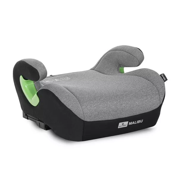 Inaltator auto pentru copii, Malibu, Isofix, 6-12 Ani, 125-150 cm, cu conectori pentru ghidaj, Grey 1