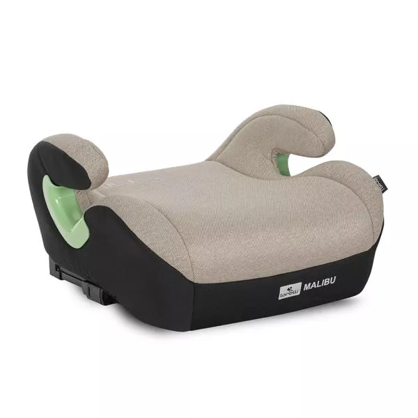 Inaltator auto pentru copii, Malibu, Isofix, 6-12 Ani, 125-150 cm, cu conectori pentru ghidaj, Beige 2