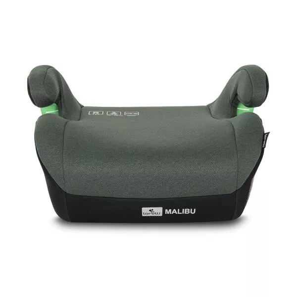Inaltator auto pentru copii, Malibu, Isofix, 6-12 Ani, 125-150 cm, cu conectori pentru ghidaj, Green Inaltator auto pentru copii, Malibu, Isofix, 6-12 Ani, 125-150 cm, cu conectori pentru ghidaj, Green 2