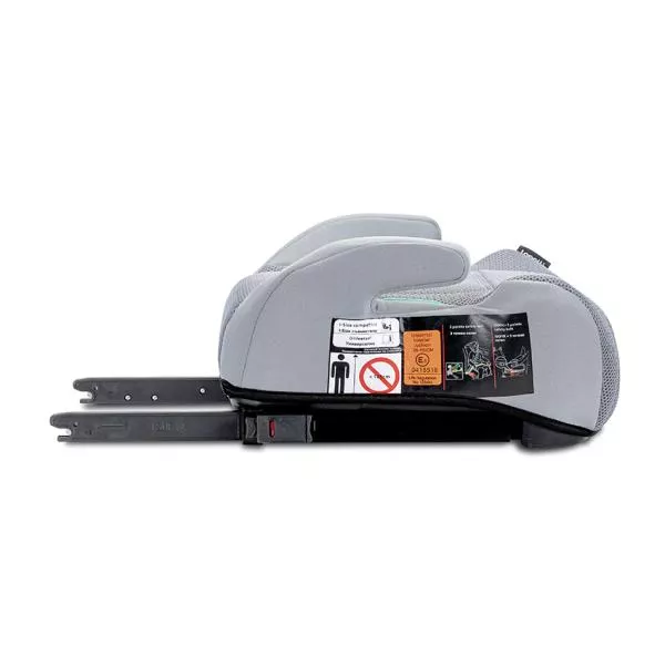 Inaltator auto pentru copii, Zen, Isofix, 6-12 Ani, 125-150 cm, cu conectori pentru ghidaj, Grey 5