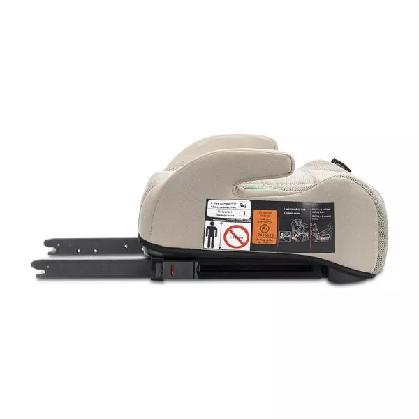 Inaltator auto pentru copii, Zen, Isofix, 6-12 Ani, 125-150 cm, cu conectori pentru ghidaj, Beige 5