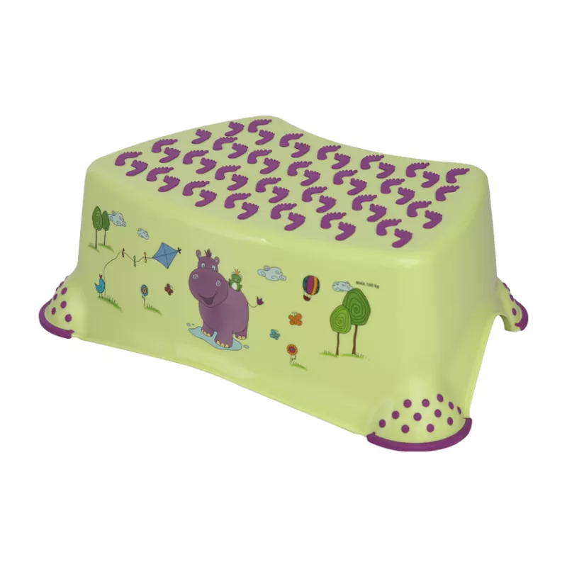 Inaltator baie, antiderapant, Hippo Green 1