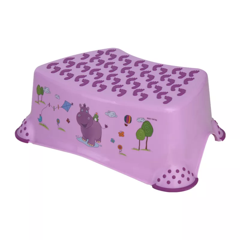 Inaltator baie, antiderapant, Hippo, Liliac 1