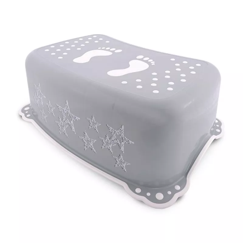 Inaltator baie, antiderapant, Little Stars Grey 1