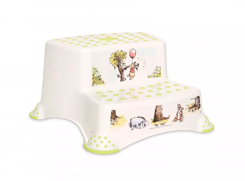 Inaltator dublu pentru baie, antiderapant, Disney, Pooh White 1