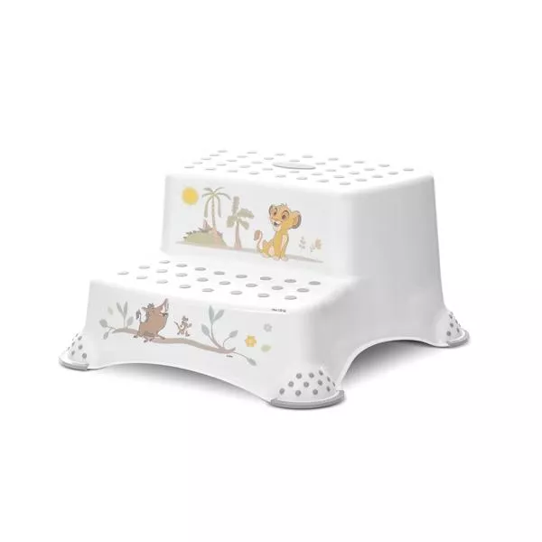 Inaltator dublu pentru baie, antiderapant, Disney, Royal Lion, White 1