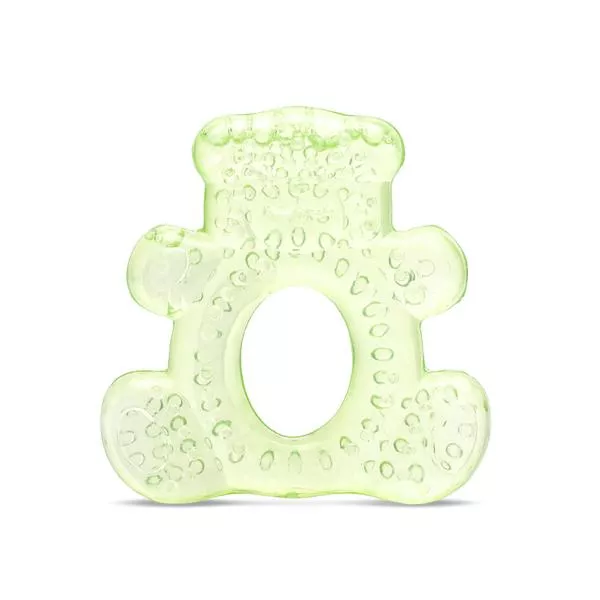 Jucarie de dentitie bebelusi, refrigeranta, 3 luni+, Bear, Fresh Green 1