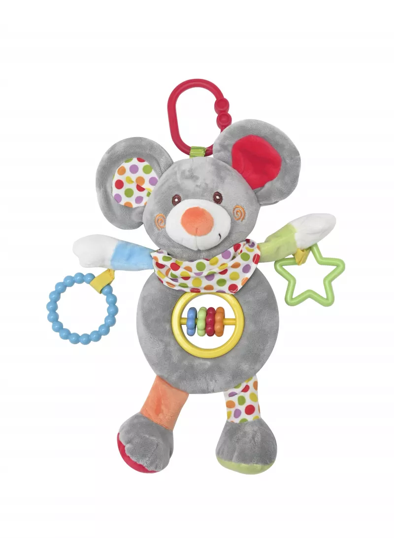 Jucarie de plus, 24 cm, de activitate, 0 luni+, soricel 1