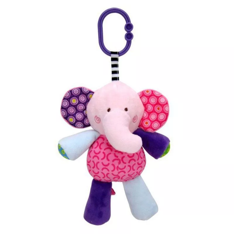 Jucarie de plus, 24 cm, muzicala, 0 luni+, elefant 1