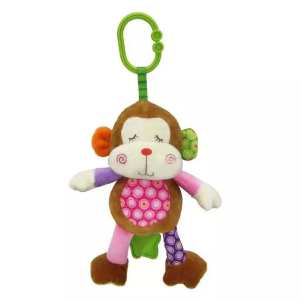 Jucarie de plus, 24 cm, muzicala, 0 luni+, maimutica 1