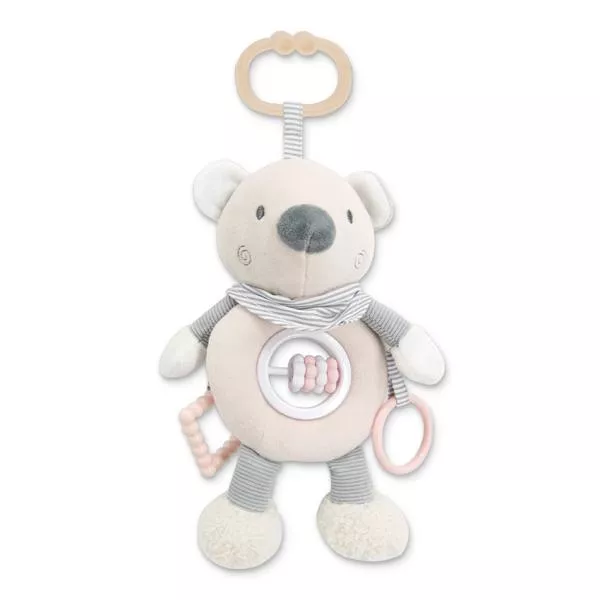 Jucarie de plus, de activitate, Ursulet beige, 24 cm, 0 luni+ 1