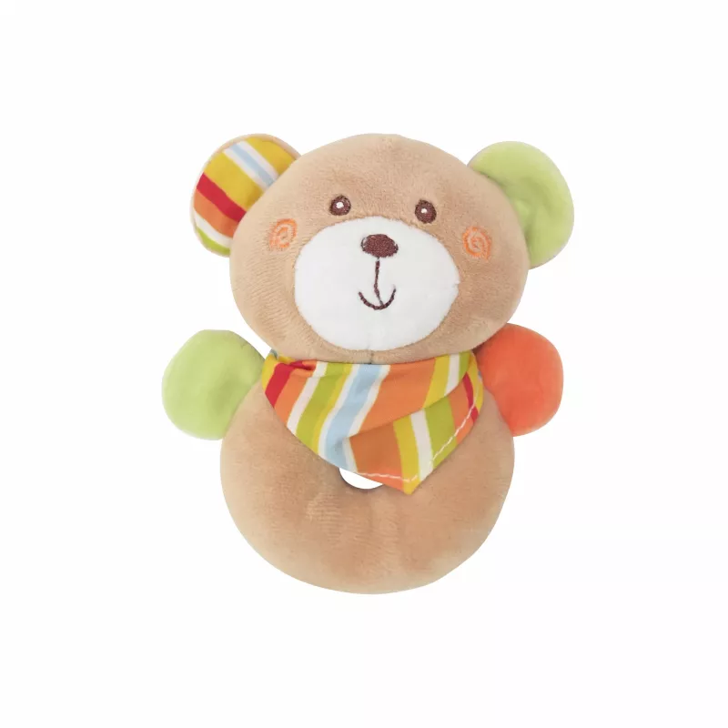 Jucarie de plus, Ursulet, 11 cm, zornaitor, 0 luni+ 1