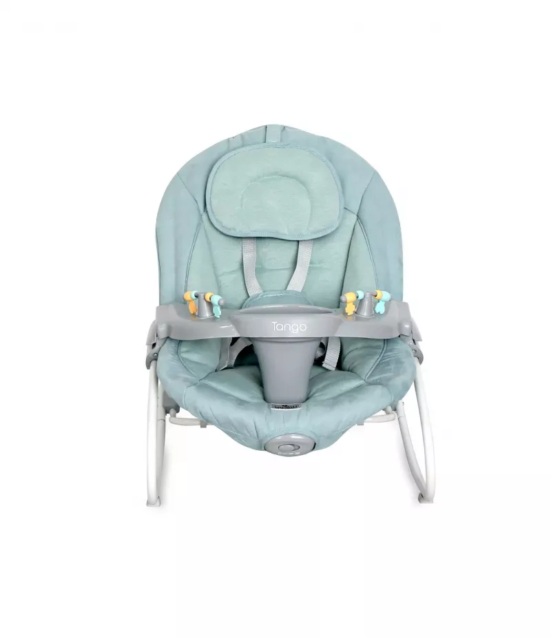Leagan, Tango, sistem 2in1, electric, muzical, cu vibratii, Frosty Green Stars 3