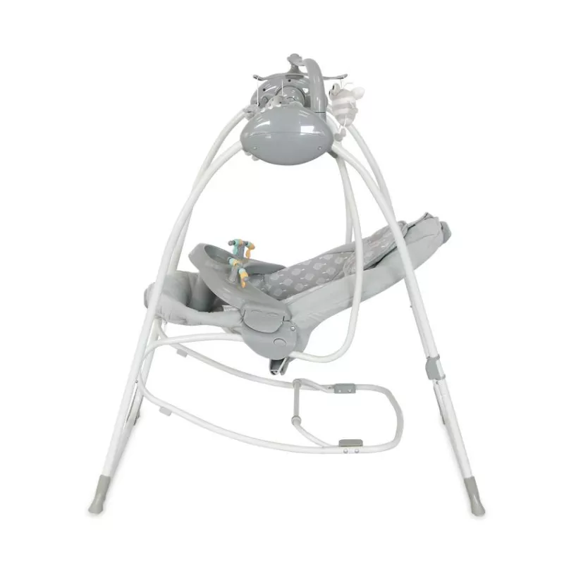 Leagan, Tango, sistem 2in1, electric, muzical, cu vibratii, Grey Trees 4