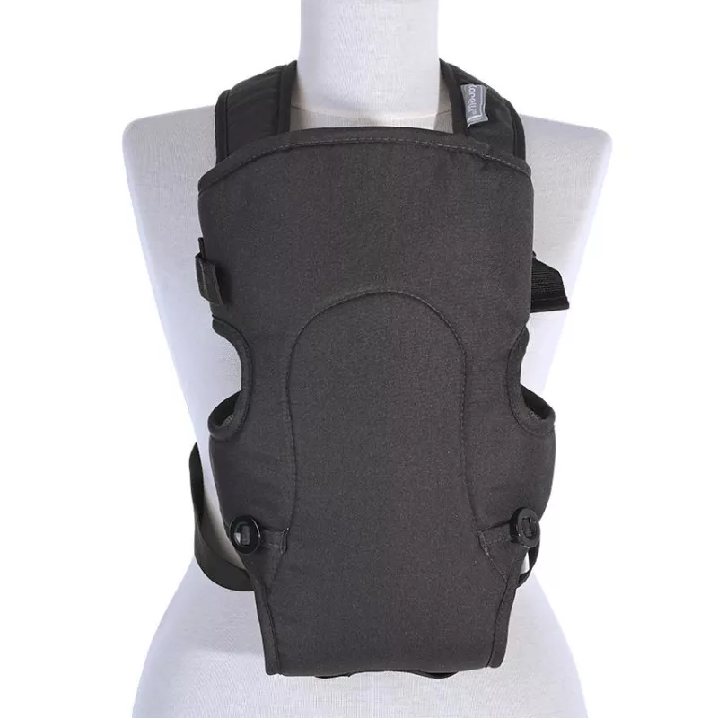 Marsupiu Between, pana la 9 Kg, 2 pozitii, Black & Grey 2
