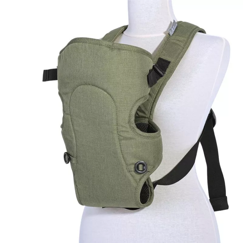 Marsupiu Between, pana la 9 Kg, 2 pozitii, Loden Green Black 1