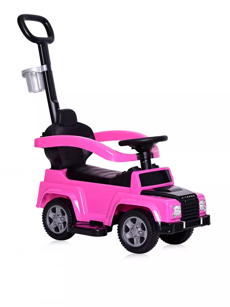 Masinuta de teren, Lorelli,  X-Treme, maner parental, Pink 1