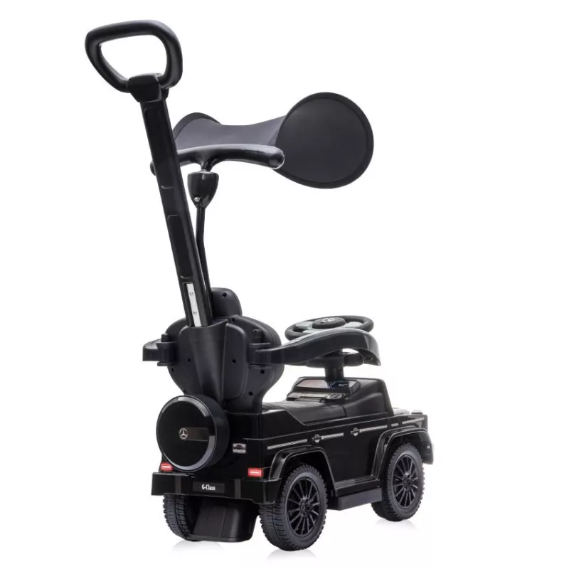 Masinuta de teren,  Mercedes-Benz G350D, maner parental , copertina, Black 2