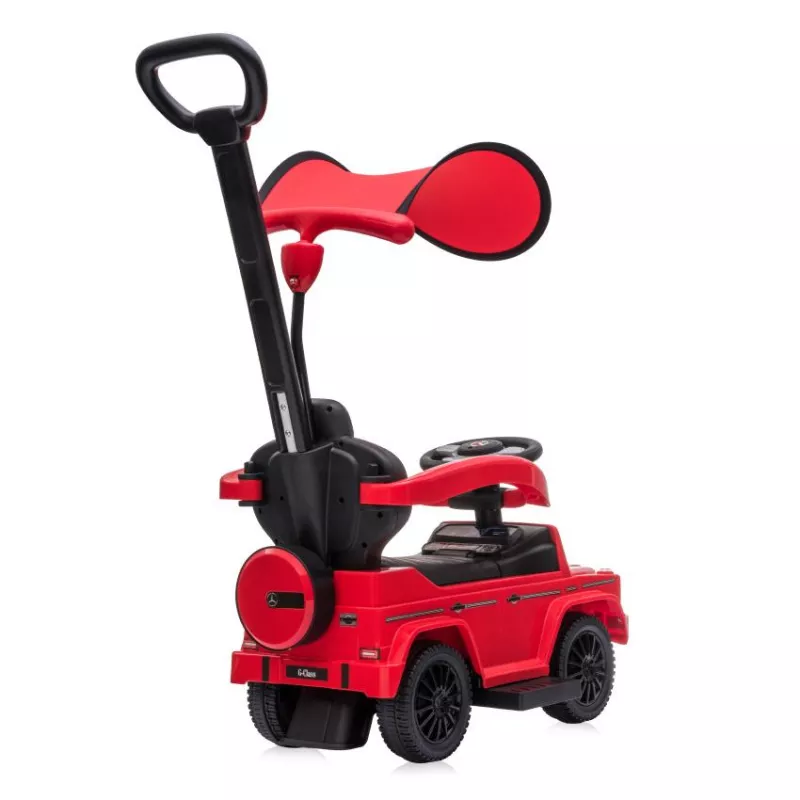 Masinuta de teren,  Mercedes-Benz G350D, maner parental , copertina, Red 3