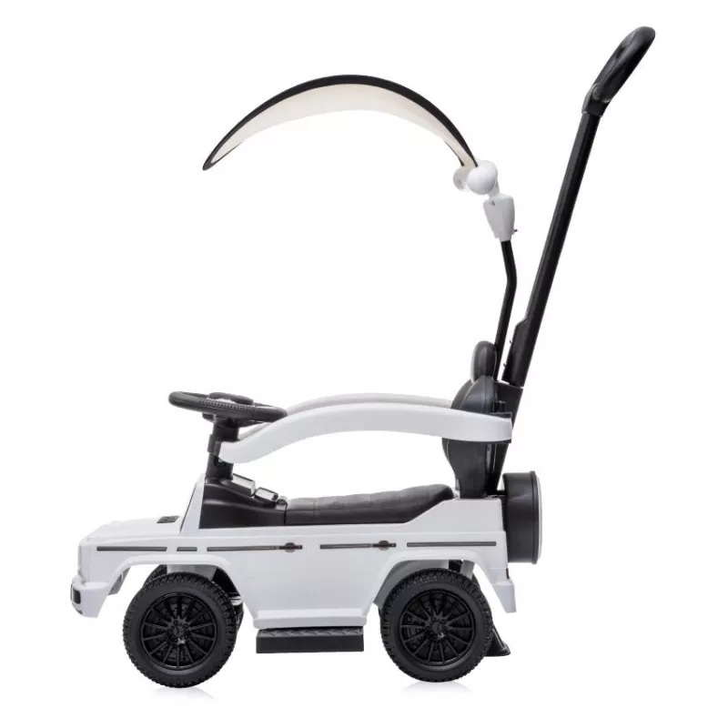 Masinuta de teren,  Mercedes-Benz G350D, maner parental , copertina, White 4