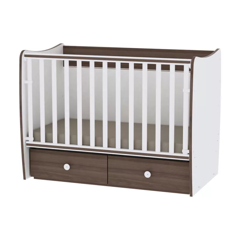 Mobilier Matrix New, White & Walnut 1