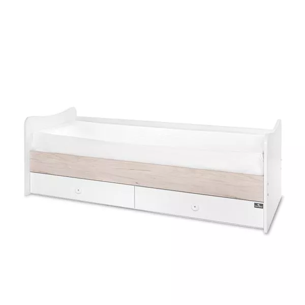 Mobilier multifunctional, Maxi Plus, 70 x 160 cm, transformabil, Trio White Light Oak 9