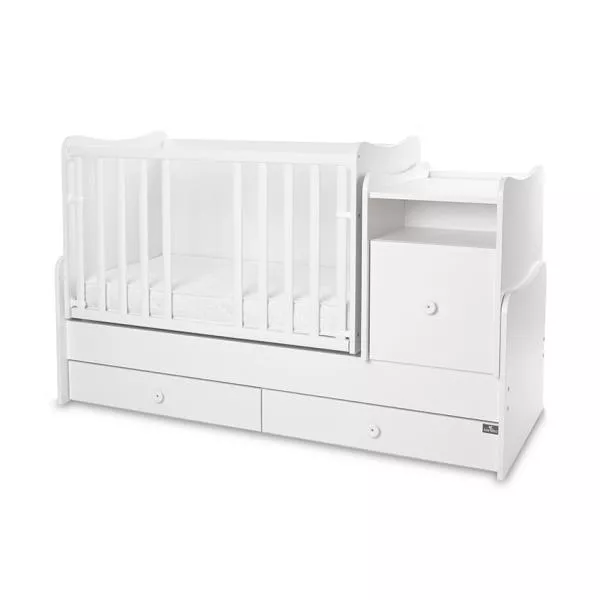 Mobilier multifunctional Trend Plus, 167 x 72 x 105 cm, transformabil, Trio White 4