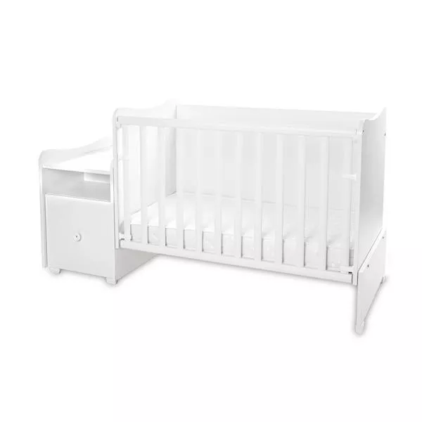 Mobilier multifunctional Trend Plus, 167 x 72 x 105 cm, transformabil, Trio White 5