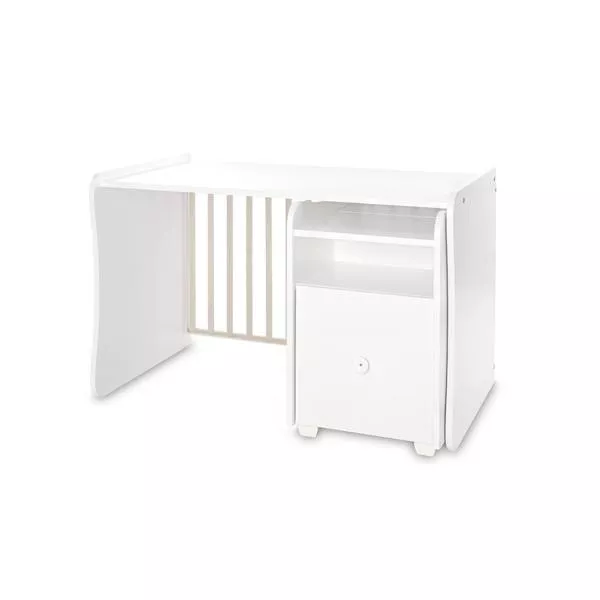 Mobilier multifunctional Trend Plus, 167 x 72 x 105 cm, transformabil, Trio White 7